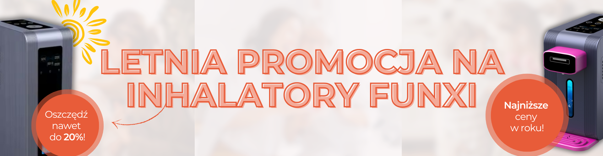 letnia promocja inhalatory profesjonalne